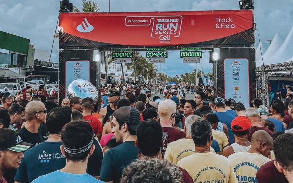 Maratona Santander Track&Field Run Series Celi reúne 3 mil corredores em Aracaju