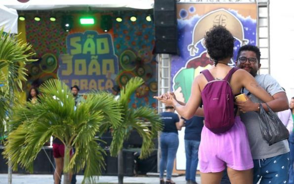 São João na Praça abre os festejos juninos no centro comercial de Aracaju