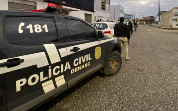Casal é preso em Aracaju, suspeito de integrar organização criminosa 