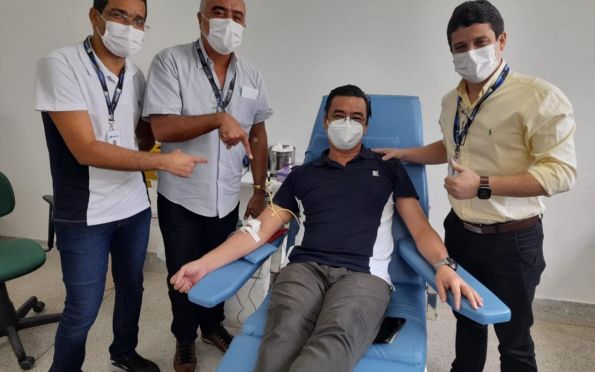 Trabalhadores da Sergas realizam doação de sangue em Sergipe