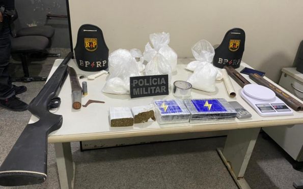 Suspeito de tráfico é preso e polícia apreende quase 7kg de cocaína