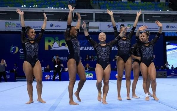 Time feminino do Brasil conquista ouro no Pan-Americano de ginástica