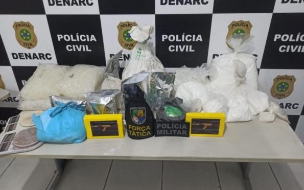 Quase 40 quilos de cocaína são apreendidos no povoado Robalo