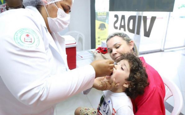 Aracaju mantém campanha de vacinação contra poliomielite até o dia 31