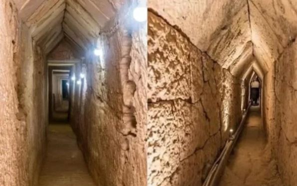 Arqueólogos encontram túnel de mais de 1 km no Egito