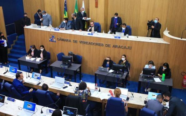 Câmara de Vereadores de Aracaju rejeita veto parcial ao projeto da LDO 