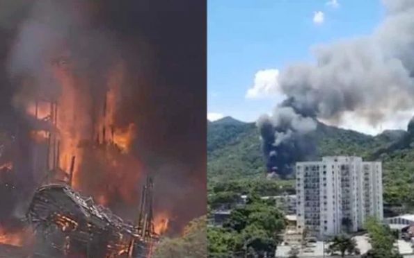 Funcionária relata explosão antes de incêndio na Globo