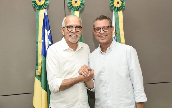 Governador eleito, Mitidieri faz visita ao prefeito Edvaldo Nogueira