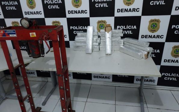 Em apenas um dia, mais de 30kg de drogas são apreendidas em Aracaju