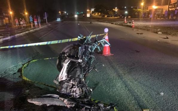 Motociclista morre após ser atingido por carro na BR-235, em Itabaiana 