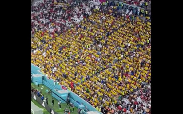 No jogo de estreia, torcedores do Equador gritam: “Queremos cerveja”