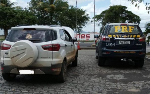 PRF Sergipe recupera veículo roubado em Itabaiana - o segundo em 48h
