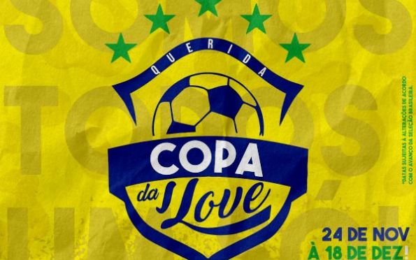 'Querida Copa da Ilove' vai comandar a torcida pelo Brasil em Aracaju