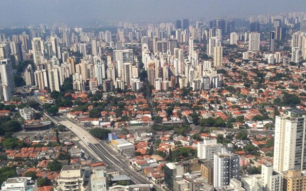 Sudeste concentra mais de um terço das áreas urbanizadas do país