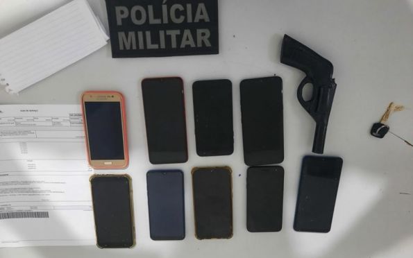 Trio é preso por roubar celulares no interior de Sergipe