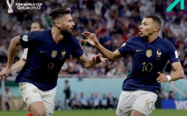 Artilheiros Giroud e Mbappé fazem França avançar: 3 a 1 na Polônia