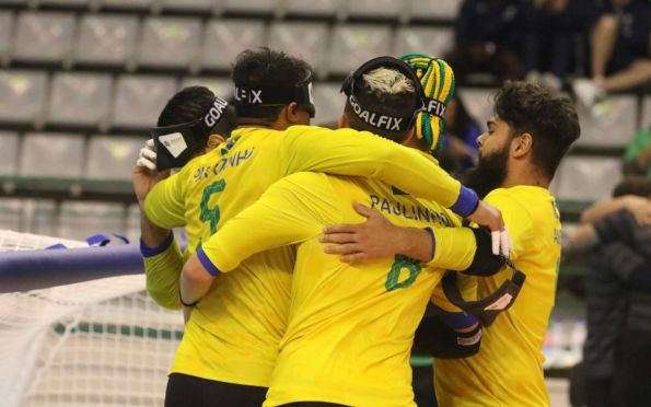 Brasil vence de virada e conquista o tricampeonato mundial de goalball