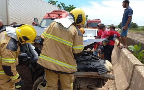 Colisão envolvendo 4 veículos deixa 4 pessoas feridas no interior de Sergipe