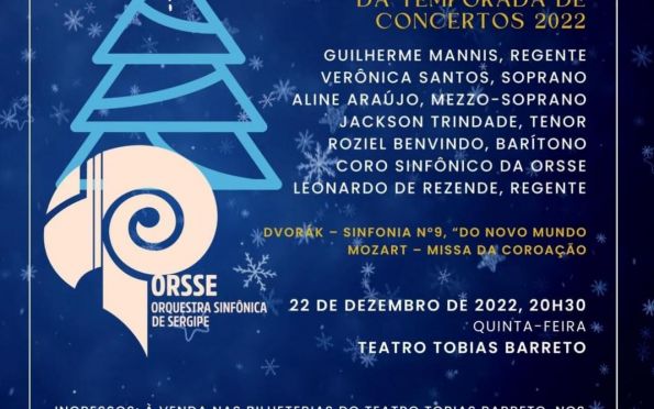 Orsse encerra o ano com Sinfonia do Novo Mundo na próxima quinta (22)