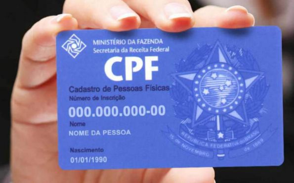 CPF passa a ser único registro de identificação para órgãos públicos