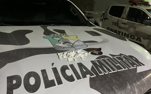 Homem é preso com 38 pacotes de cocaína em Gararu (SE)