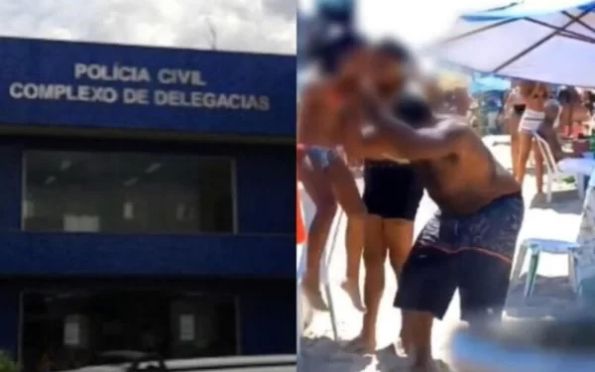 Polícia ouve pai que espancou filhas na praia em Salvador: “Perdão”