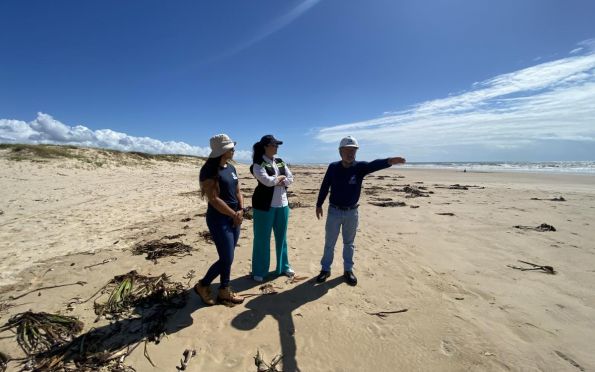 Praias do litoral norte de Sergipe são monitoradas por técnicos da Adema 