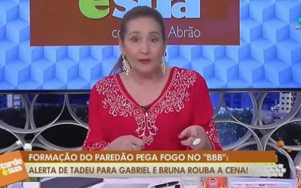 Sonia Abrão chama Gabriel de “grosso” e defende intervenção de Tadeu
