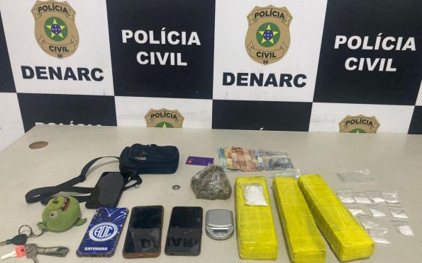 Trio é Preso Por Suspeita De Tráfico De Drogas Na Zona Norte De Aracaju