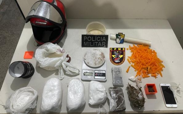  Dois quilos de cocaína são apreendidos na zona sul de Aracaju