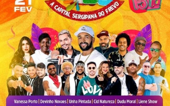 Confira a programação completa do carnaval de Neópolis (SE) 