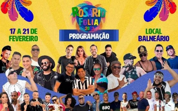 Confira a programação do carnaval em Rosário do Catete (SE)