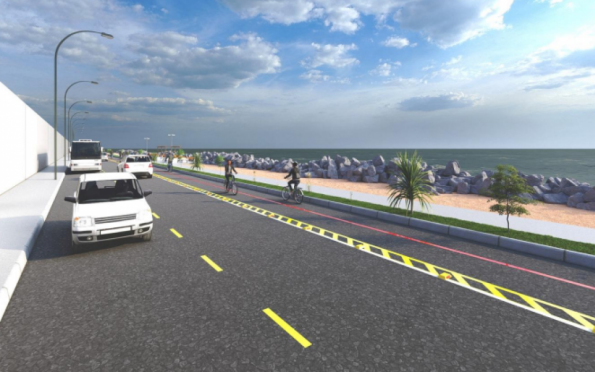Prefeitura divulga projeto preliminar de nova avenida na Coroa do Meio