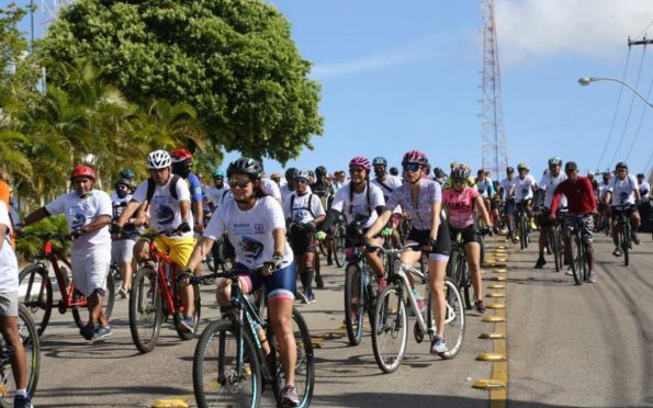 Aracaju: passeio ciclístico provoca bloqueios no trânsito neste domingo (12)
