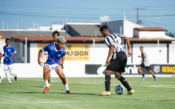 Carmópolis perde para Ceará e está eliminado da Copa do Brasil sub-17