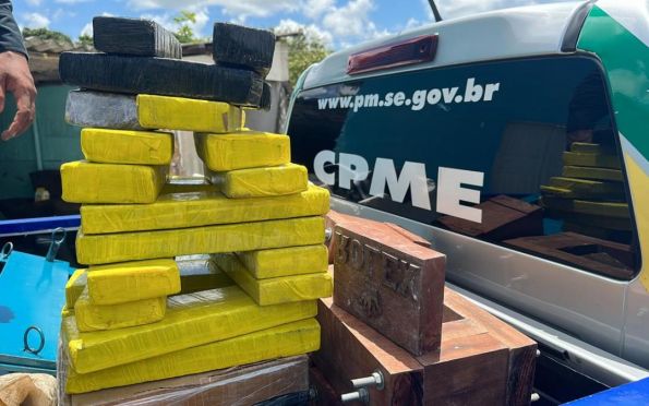 Mais de 45 quilos de drogas são apreendidos na zona oeste de Aracaju