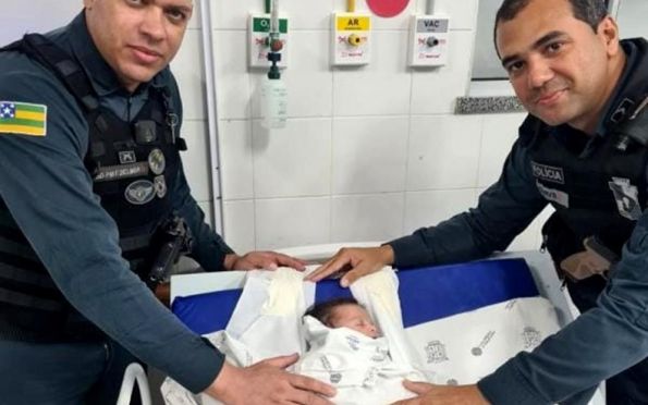 PMs salvam recém-nascida engasgada com leite materno no Orlando Dantas
