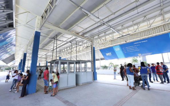 Prefeitura de Aracaju anuncia fim da obra de revitalização do Terminal DIA