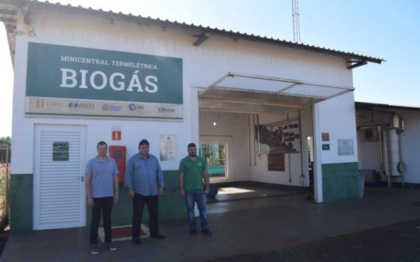 Sergas realiza visita técnica a produtor de biogás no Paraná