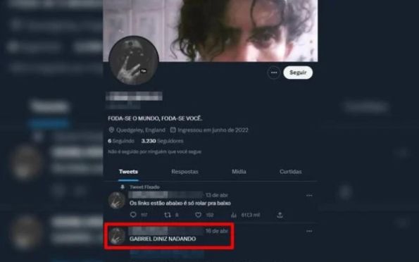 Twitter mantém ativo perfil de criminoso que propagou fotos de cantores mortos