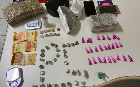 Suspeito é preso com cerca de 3,5 kg de drogas no interior de Sergipe