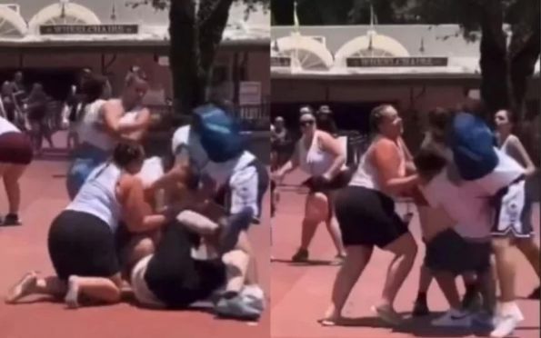 Chutes e socos: briga em parque da Disney gera confusão generalizada