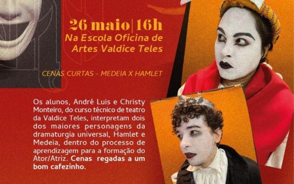 Escola de Artes encerrará 1ª temporada do Café com Teatro nesta sexta (26)