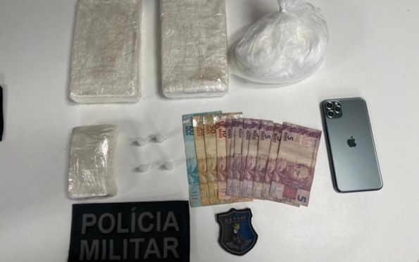 Homem é preso com 3 kg de cocaína em Itabaiana (SE) 