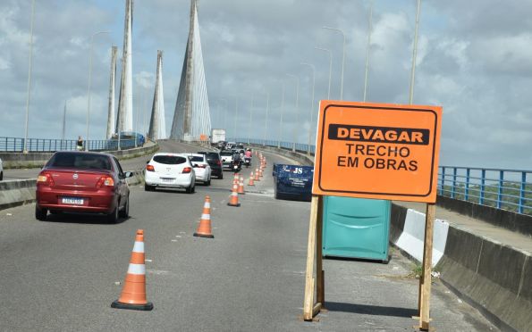 Obra na Ponte Aracaju-Barra será concluída no dia 16 de maio, afirma DER