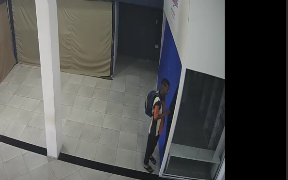 Polícia Civil divulga imagens de autor de furto em shopping de Socorro
