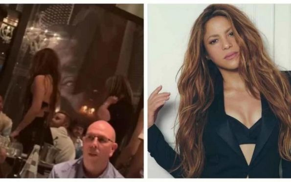 Shakira é flagrada com Lewis Hamilton em restaurante nos EUA 