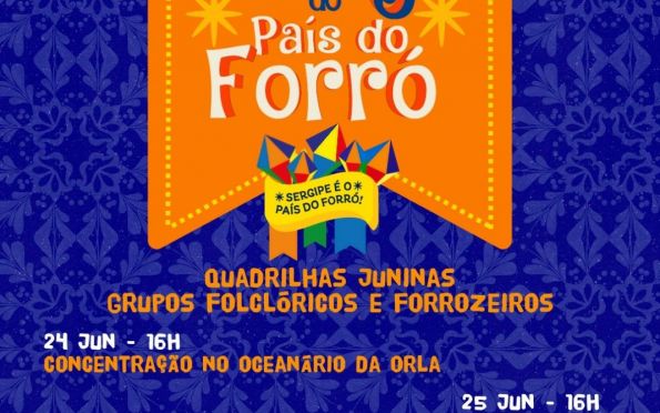Arraiá do Povo: cortejo do 'País do Forró' reunirá quadrilhas e folclore 