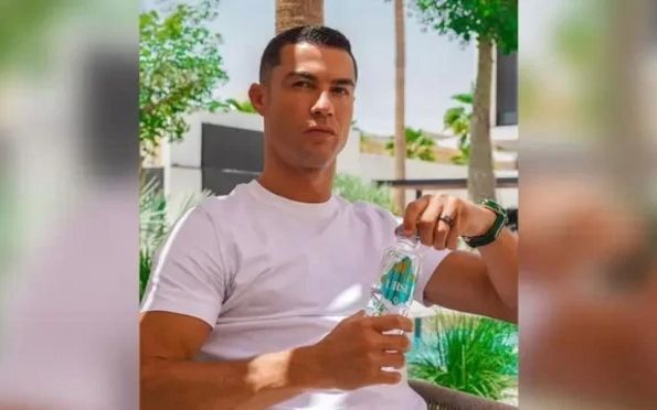 Empreendedor: Cristiano Ronaldo lança marca própria de água
