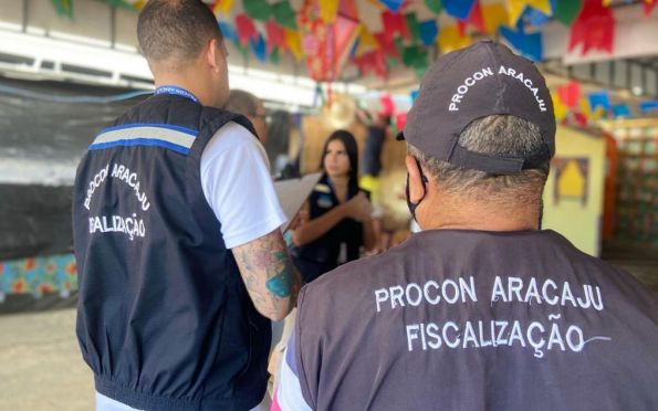 Em junho, Procon Aracaju fiscalizou 60 estabelecimentos comerciais